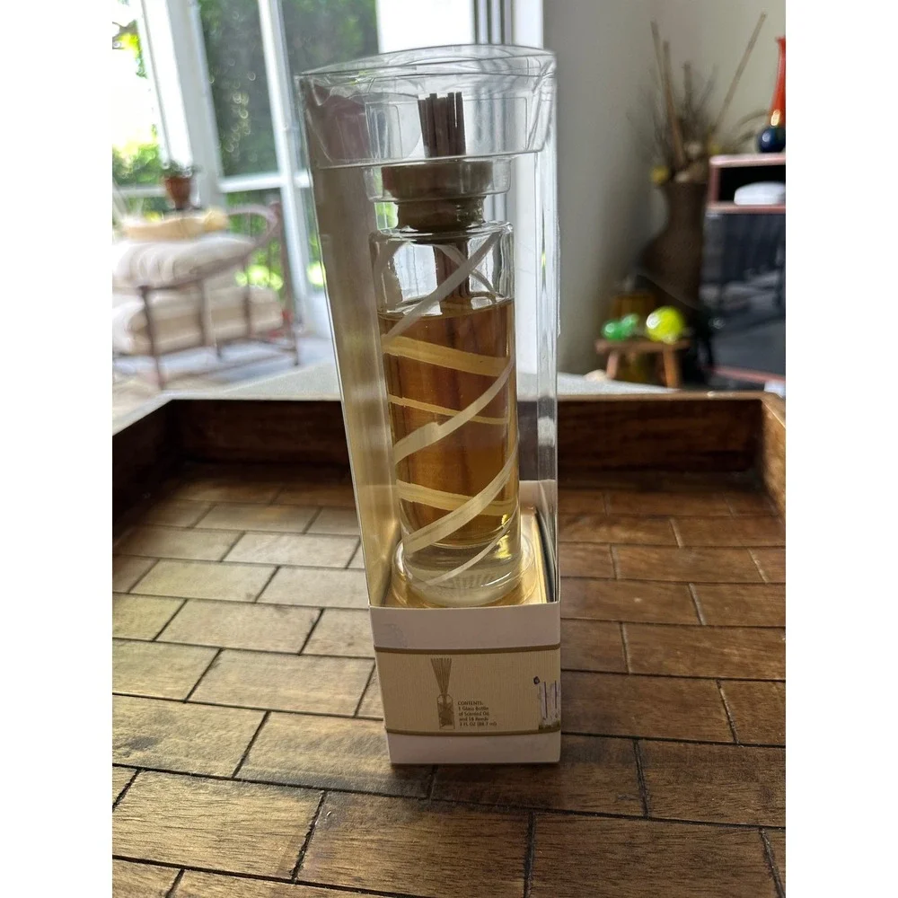 Yankee Candle Clean Cotton Premium Reed Diffuser 3 fl oz Scented Oil New